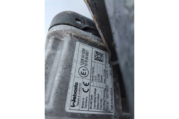 Mazda 6 GJ III station wagon webasto parking heater 122R000258 Part manufacturer Mazda OE
