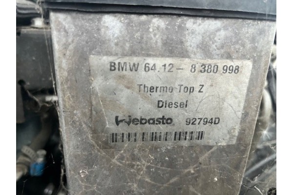 BMW X5 E53 WEBASTO HEATING 3 0 135KW 3 0 d 306D1 M57 D30 99 03 5D Quality of parts according to GVO O original with manufacturer