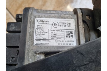 Calefactor estacionario Webasto 3,8 kW DAF XF 106 Lift 2020447