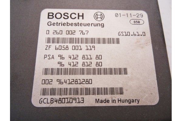 9641281180  CENTRALITA CAMBIO AUTOMATICO CITROEN C5 BREAK 2.2 HDi Exclusive Automático 2002 9641281180 208763 CITROEN - 2