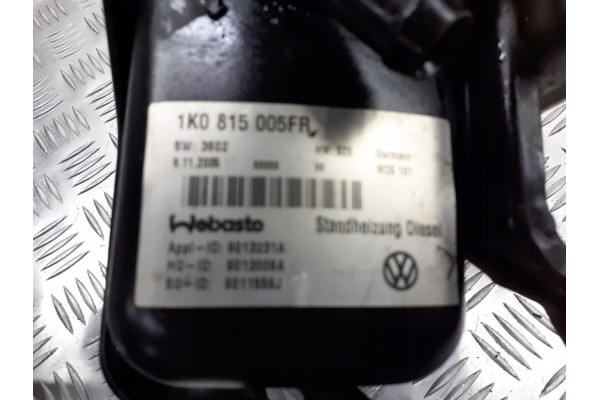 WEBASTO VW TOURAN 1 9 TDI 1K0815005FR Part manufacturer Volkswagen OE