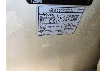 OPEL ZAFIRA C LIFT PARKING HEATER COMPLETE REMOTE CONTROL DIESEL INSTALLATION