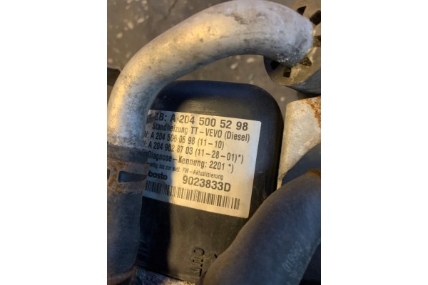 Calefactor estacionamiento independiente Webasto para Mercedes Clase C