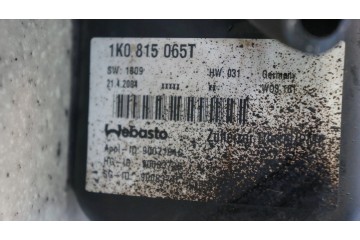 PARKING HEATER WEBASTO VW TOURAN I 1T 1K0815065T Part manufacturer Volkswagen OE