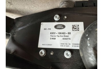 Jaguar Land Rover Range Rover heater webasto heating K8D2 18K463 BB Car type passenger cars