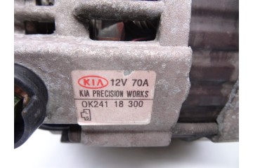 0K24118300  ALTERNADOR KIA SHUMA 1.5 Comfort 5 Berlina 1999 0K24118300 208035 KIA - 3