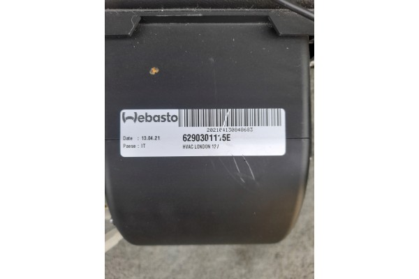 Webasto Renault Master IV Catalog number of the part 6290301115E