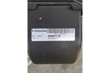 Webasto Renault Master IV Catalog number of the part 6290301115E
