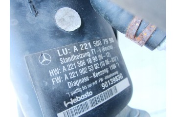 Webasto petrol Mercedes W221 S600 Car type passenger cars