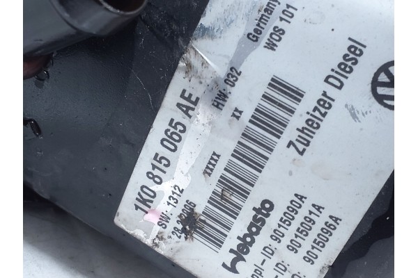 2006 Volkswagen Touran I Parking heater Webasto 1K0815065AE Quality of parts according to GVO Q original with factory logo OEM O
