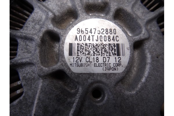 9654752880  ALTERNADOR CITROEN C4 PICASSO SX 2007 9654752880 209443 CITROEN - 3