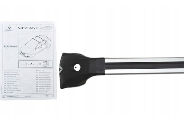 ROOF CROSSBARS R MEGANE IV Catalog number of the part 8201580001
