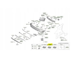 Parking sensor Hyundai Tucson