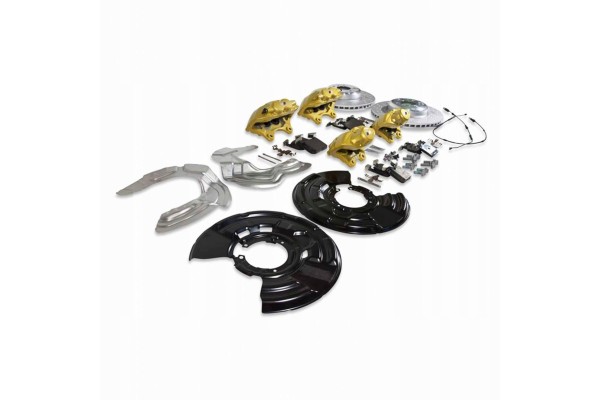 BMW F20 F30 F31 F32 F36 BRAKE KIT M PERFORMANCE YELLOW NEW ORIGINAL Catalog number of the part 34112450469