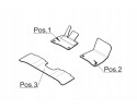 ORIGINAL VELOUR CARPETS MERCEDES BENZ EQE SUV X294 BLACK Catalog number of the part A29468035039J74