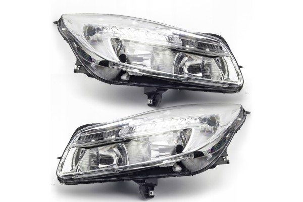 HEADLIGHTS OPEL INSIGNIA 2008 2012 SET L R