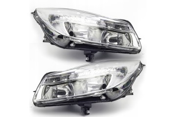 HEADLIGHTS OPEL INSIGNIA 2008 2012 SET L R