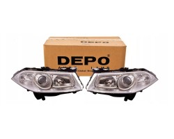 RENAULT MEGANE 2 06 08 DEPO HEADLIGHTS