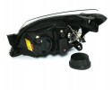 Front lamps OPEL ASTRA H 03 04 09 ANGEL EYES BLACK Height adjustment electric