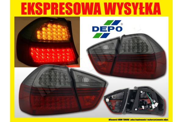 REAR LAMP LED DIODES BMW 3 E90 04 SED SHADOW LINE Installation side left right