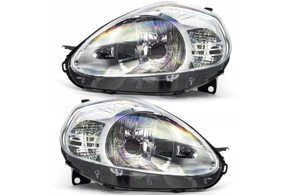 HEADLAMPS FIAT GRANDE PUNTO 05 KPL L R