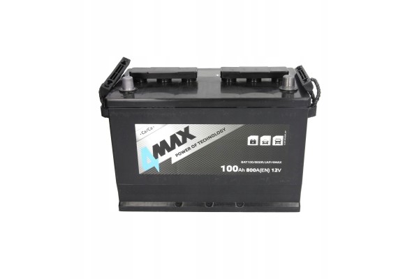 Battery 12V 4MAX Ecoline JAP 100Ah 800A P Packaging status original