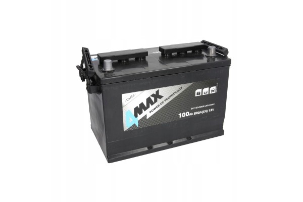 Battery 12V 4MAX Ecoline JAP 100Ah 800A P Catalog number of the part BAT100 800R JAP 4MAX