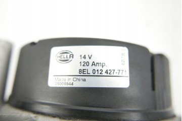 Alternator Hella 8EL 012 427 771 Quality of parts according to GVO Q original with factory logo OEM OES