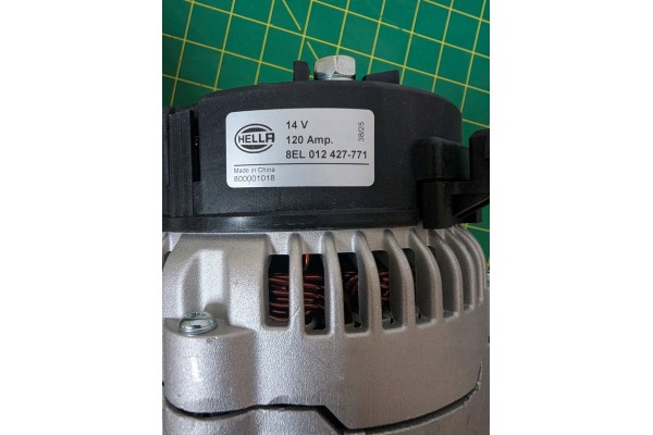 Alternator Hella 8EL 012 427 771 EAN GTIN 4082300498714