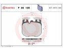 BRAKE PADS FRONT ALFA ROMEO 166 ALPINA BMW Packaging status original
