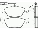 BRAKE PADS FRONT ALFA ROMEO 166 ALPINA BMW Product weight with unit packaging 4 kg