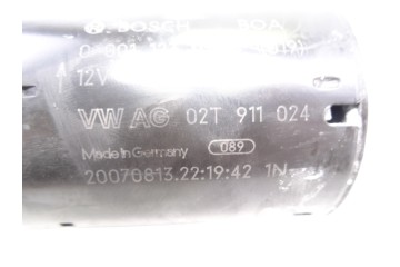 02T911024  MOTOR ARRANQUE SEAT IBIZA (6L1) Junior 2007 02T911024 210806 SEAT - 4