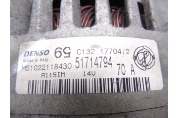 51714794  ALTERNADOR FIAT II PUNTO (188) BERLINA 1.2 Classic Natural Power 2004 51714794 210872 FIAT - 3