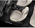 Premium Velour Floor Rugs Pattern vignale Front and Back Black Part manufacturer Ford OE