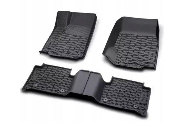 SET OF RUBBER MATS JEEP GRAND CHEROKEE WL MOPAR OE 82216025AC