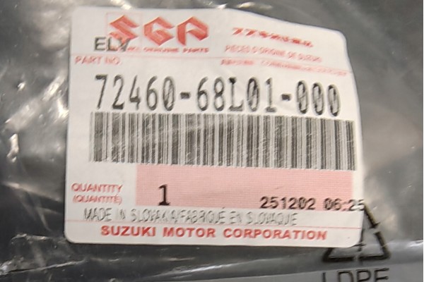 SUZUKI SWIFT MK7 11 16 BUMPER GUARD BOTTOM COVER Car type passenger cars