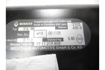 Gancho de Remolque Completo Renault Espace IV 7711219805
