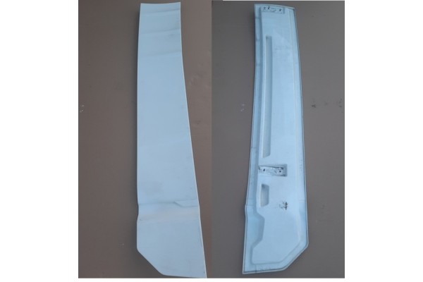 MAN TGX TG3 SPOILER FOR CABIN FAIRING DART BOARD WHITE 9010