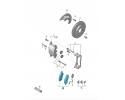 7T0698151 1 brake pads for disc brakes ASO VW