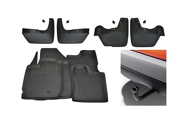 COUNTRY PACKAGE ORIGINAL HOOK RUGS SPLASHERS DACIA DUSTER II OE7711952709