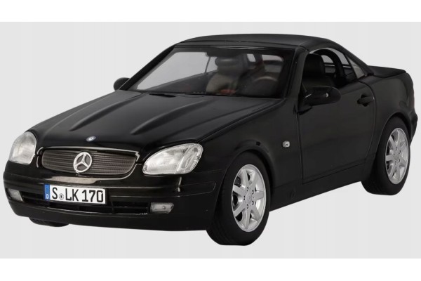 Model 1 18 Mercedes Benz SLK 200 Roadster R170 19962000 Black