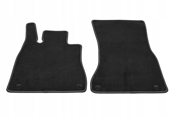 A2236806203 Velour rugs Mercedes Maybach A223 W223 Black set of 4pcs