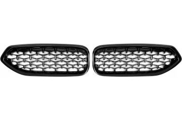 FRONT GRILL KIDNEY TO Z4 G29 2018 2024 BLACK GLOSS ABS DURABLE