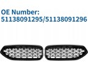 FRONT GRILL KIDNEY TO Z4 G29 2018 2024 BLACK GLOSS ABS DURABLE Catalog number of the part 51138091295 51138091296