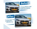 FRONT GRILL KIDNEY TO Z4 G29 2018 2024 BLACK GLOSS ABS DURABLE Customs tariff code 87082990