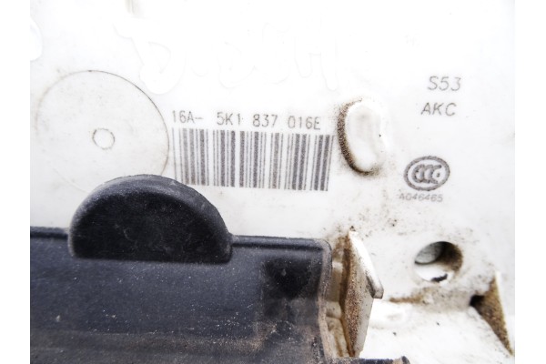 5K1837016E  CERRADURA PUERTA DELANTERA DERECHA VOLKSWAGEN POLO V (6C1) Comfortline 2014 5K1837016E 211576 VOLKSWAGEN - 3