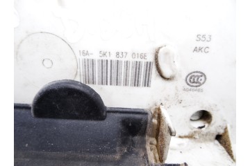 5K1837016E  CERRADURA PUERTA DELANTERA DERECHA VOLKSWAGEN POLO V (6C1) Comfortline 2014 5K1837016E 211576 VOLKSWAGEN - 3