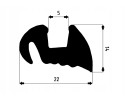 MIKRUS MR300 set of window seals Catalog number of the part 000225