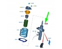 Front shock absorber kit FORD C MAX MK2 2264313 MEBV6J 18K045 AA Catalog number of the part 2264313
