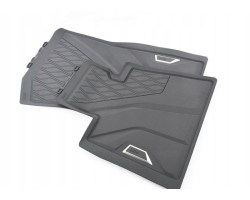 Set of floor mats BMW G05 G07 black original